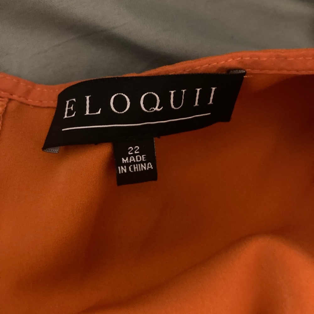 Eloquii Bold Orange Apparel